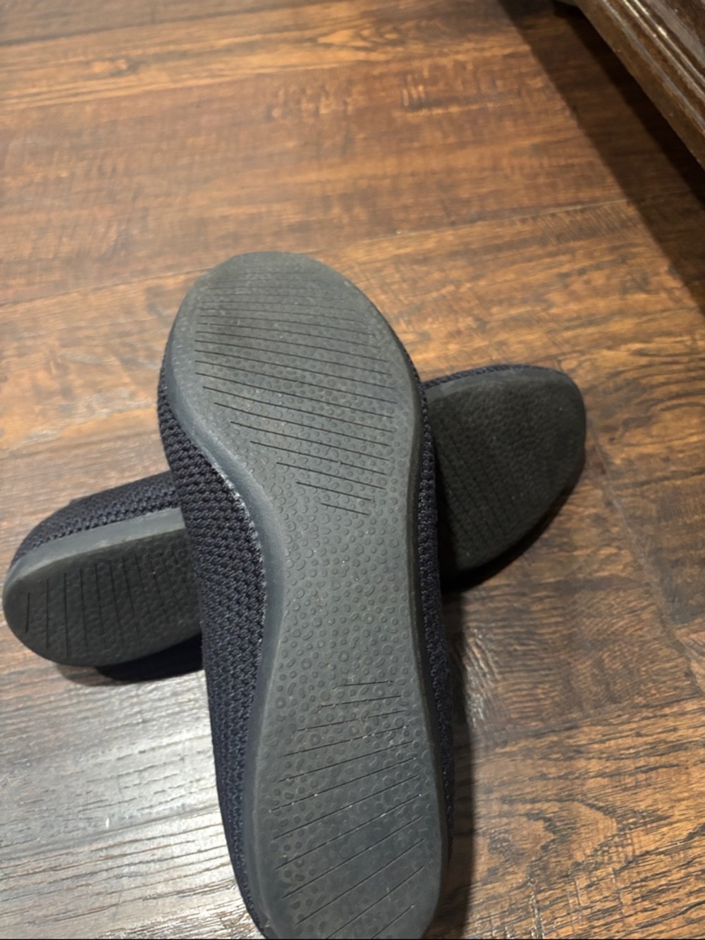 allbirds Women's Black Knit Ballet Flats - Picture 4 of 5
